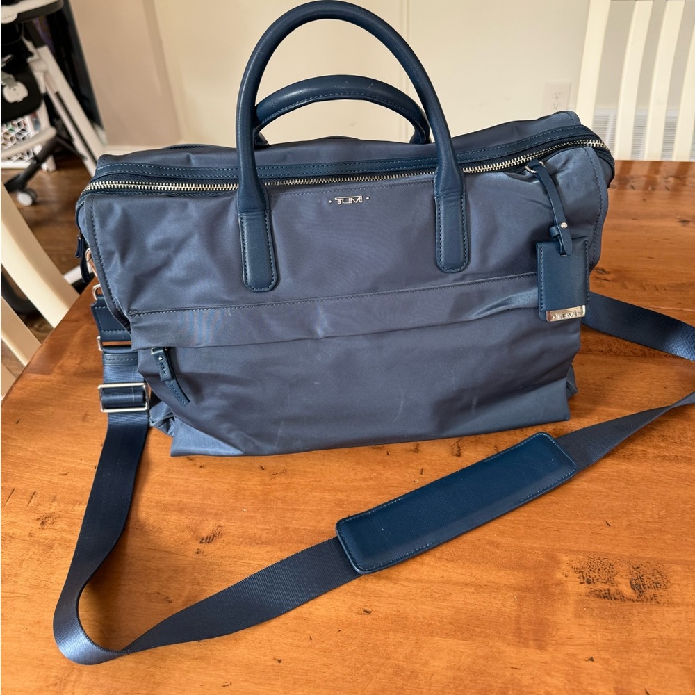Tumi Navy Blue Travel Duffel Bag